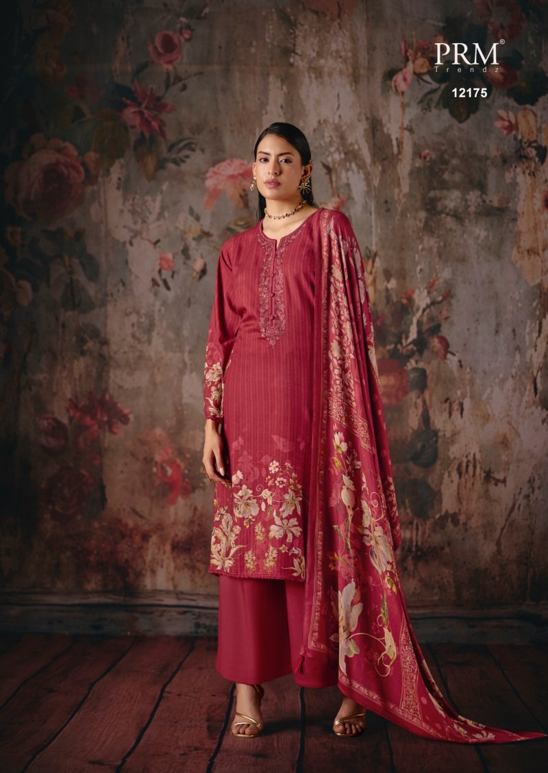 Nora By Prm Viscose Pashmina Dress Materials